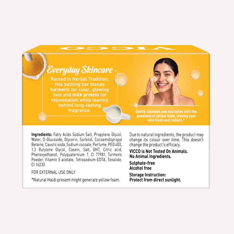 Turmeric Milk Protein Bathing Bar - Image 7