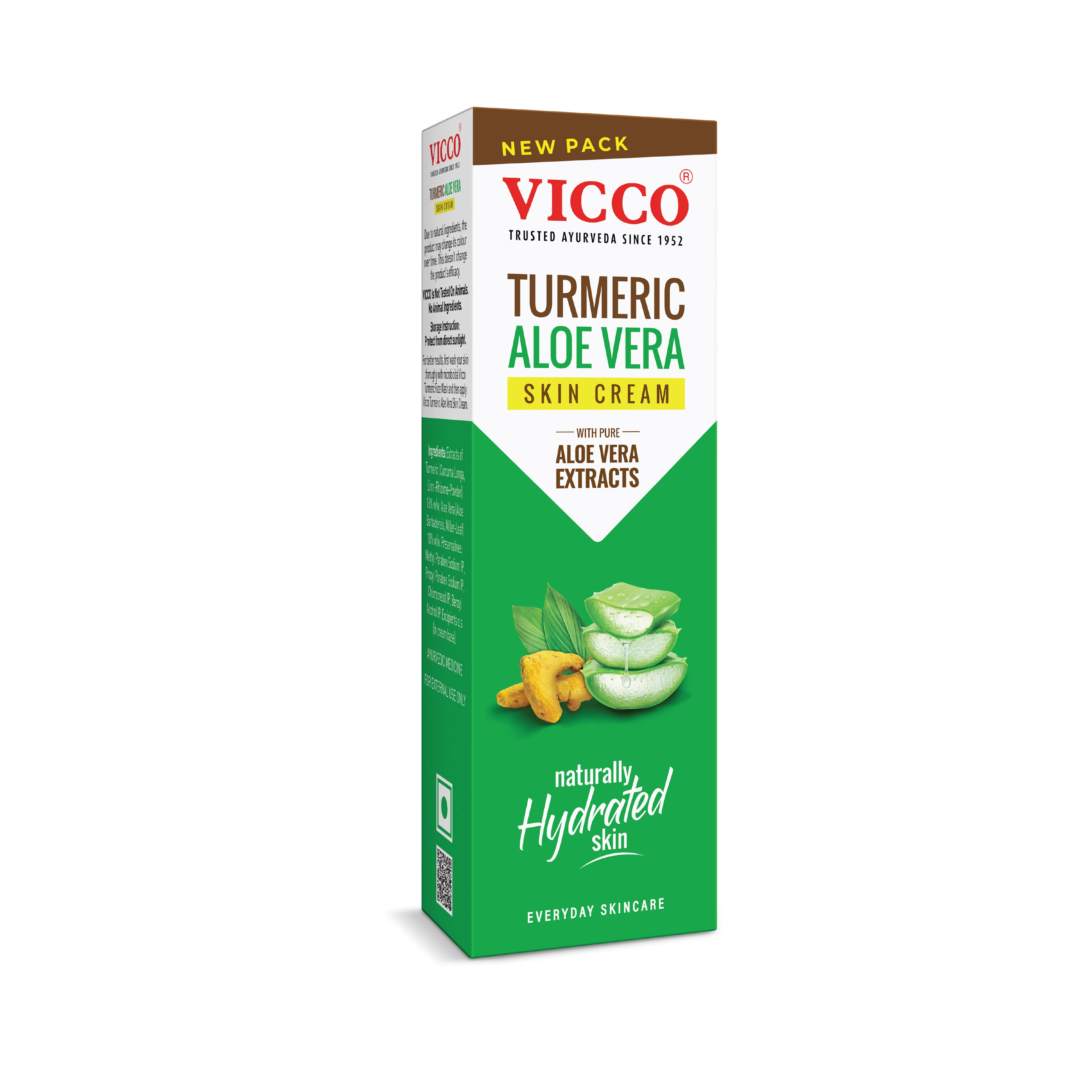 Vicco Turmeric Aloe Vera Skin Cream - Image 2