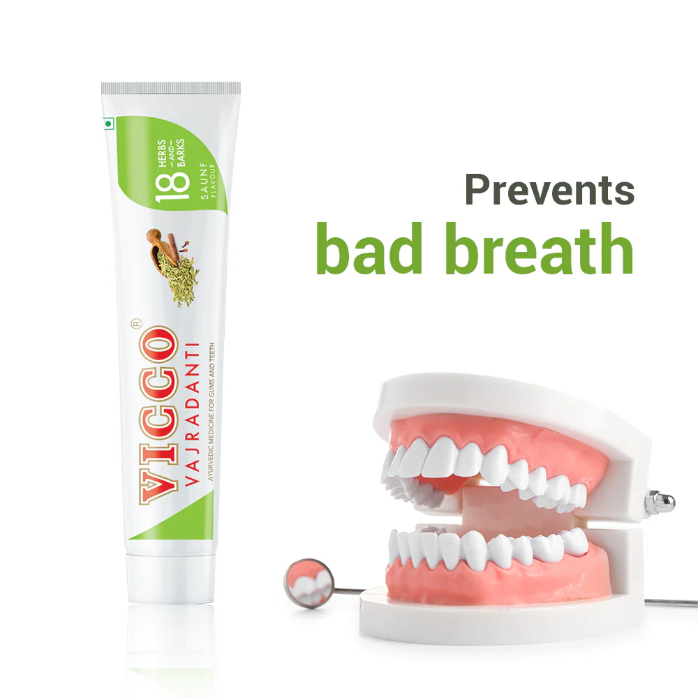 Vicco Vajradanti Paste in Saunf Flavour - Image 3